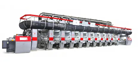 Zhirui 4.0 plastic gravure printing machine